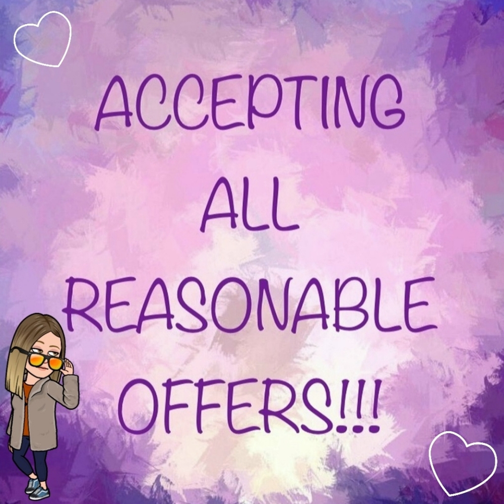 💜Accepting all reasonable offers!💜